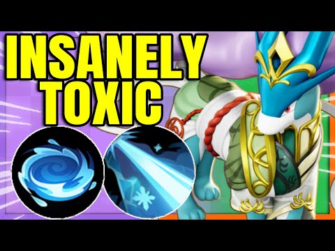 This SUICUNE BUILD will never not be insanely UNFAIR | Pokemon Unite