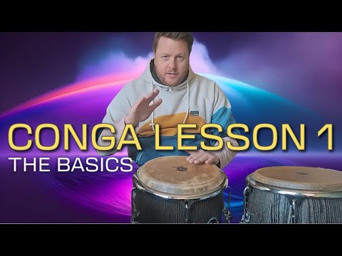 Conga Lesson 1 - The Basics | Learn Conga Drumming Techniques & Tuning