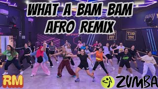 Download lagu WHAT A BAM BAM - AFRO REMIX BY DJ JURION | RM ZUMBA CHOREO & DANCE WORKOUT  mp3