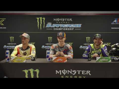 Monster Energy Supercross: Press Conference Round 1 - Anaheim - Jan 11, 2025