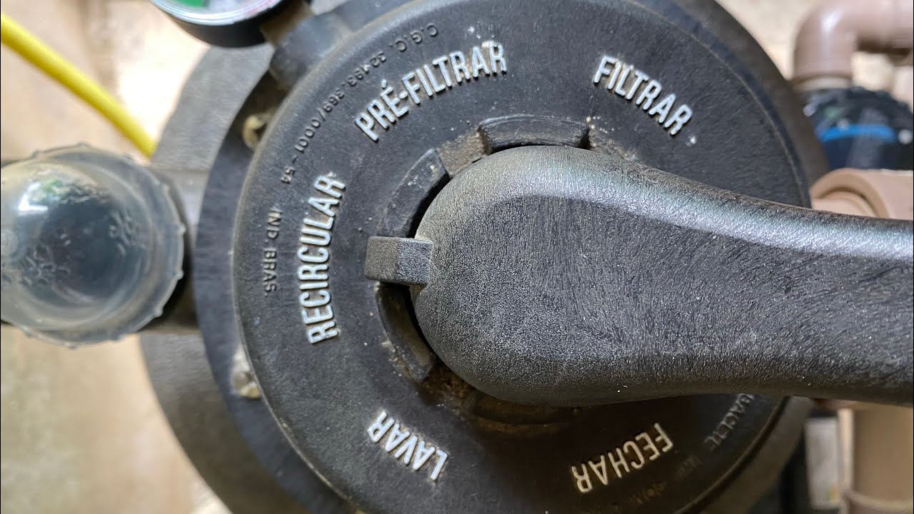 FUNÇÃO RETROLAVAR E PRÉ FILTRAR