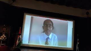 Download lagu Srina receiving award from Embassy of Cuba mp3