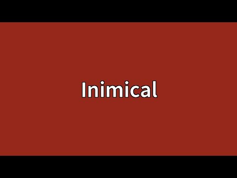Inimical Meaning