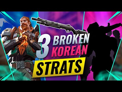 3 BROKEN Korean Strats You NEED TO ABUSE - Valorant