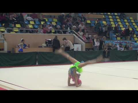 Sarah Lopcalija Ball Bosnagym Sarajevo Children Level A 2011 2010 Arad Trophy Rhythmic 20 October 20