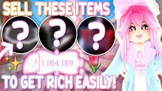 ITEMS YOU CAN SELL TO GET RICH EASILY! ✨INSANE PROFIT! | Royale High