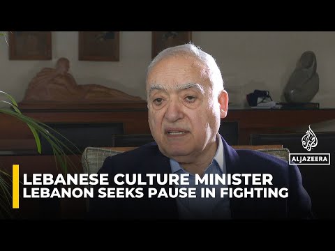 Lebanon seeks pause in fighting before talks with Israel: Culture Minister