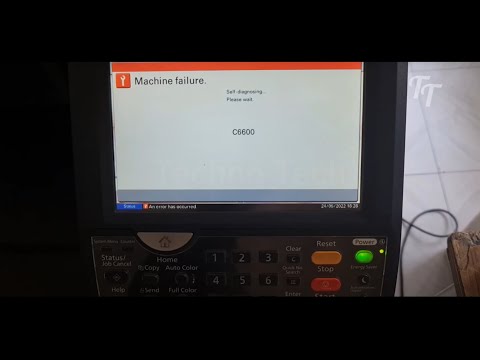 How to fix Kyocera TASKalfa Printer error C6600