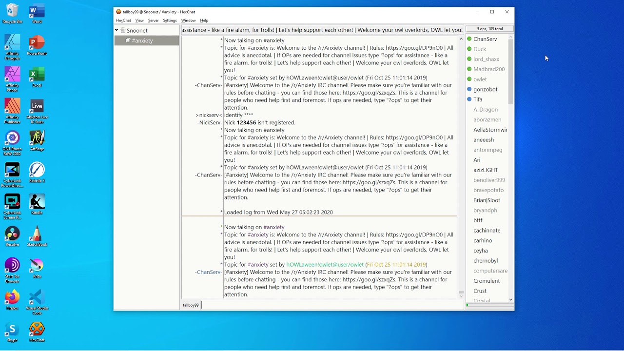 Basic HexChat tutorial