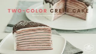 초코 딸기 크레이프 케이크 만들기 : Chocolate strawberry crepe cake Recipe : チョコレートイチゴクレープケーキ -Cookingtree쿠킹트리
