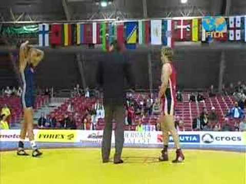 72kg EM08 Anita Achätzle GER-Agnieszka Wieszczek (POL