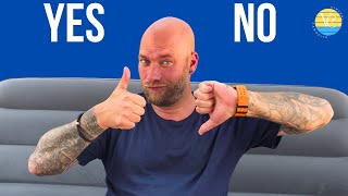 Kaufen oder zurückschicken? Die Intex Luftcouch im Härtetest - beim Camping!