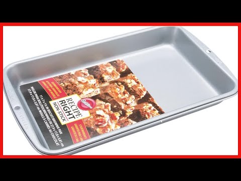 Wilton Recipe Right Non-Stick In Biscuit Brownie Pan, 11" x 7" x 1-1/2"