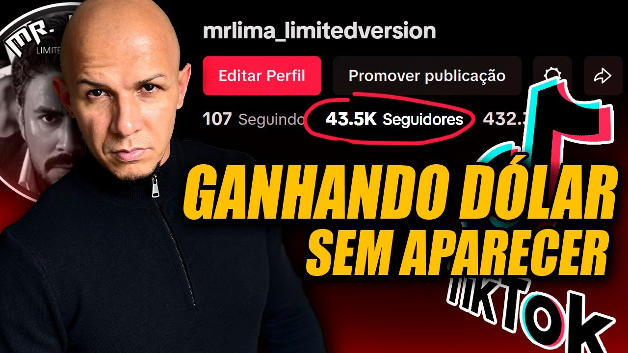 Conta Dark Monetizada em Poucos Dias – Como Ganhar em Dólar no TikTok!