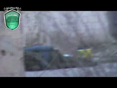 عملية قنص عناصر النظام على حاجز المصرف الزراعي في مدينة القصير