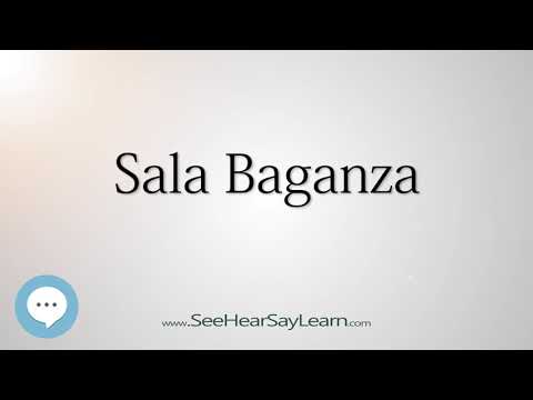 Sala Baganza (How to Pronounce Cities of the World)💬⭐🌍✅