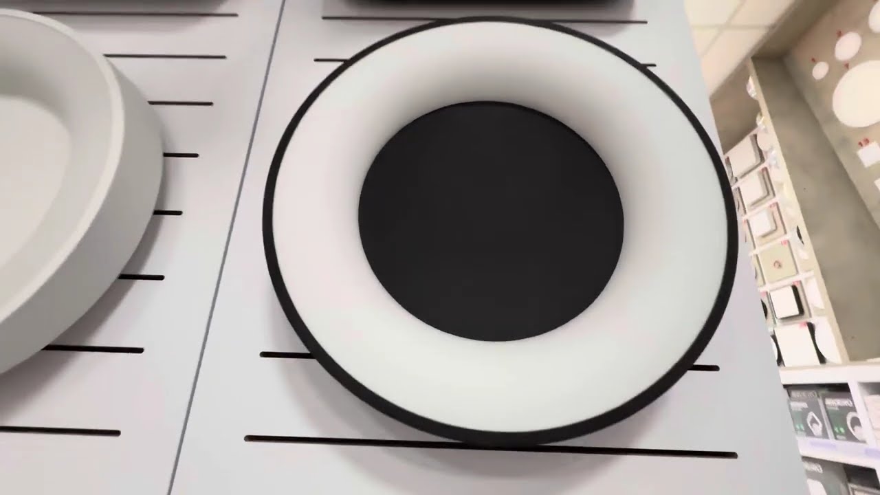 Світлодіодний настінно-стельовий смарт світильник VIDEX 72W 2700-6000K чорний круг (VLE-ERC-72B)