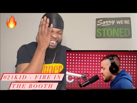 AMERICAN REACTS🔥 021Kid - Fire In The Booth 🇮🇷