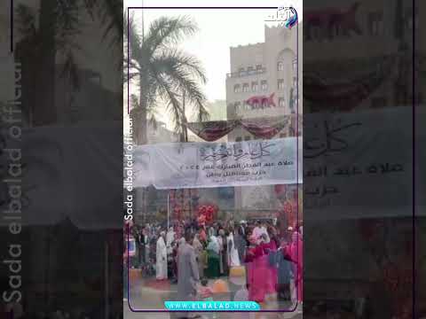 المئات يتوافدون على ساحة مصطفي محمود لأداء صلاة العيد