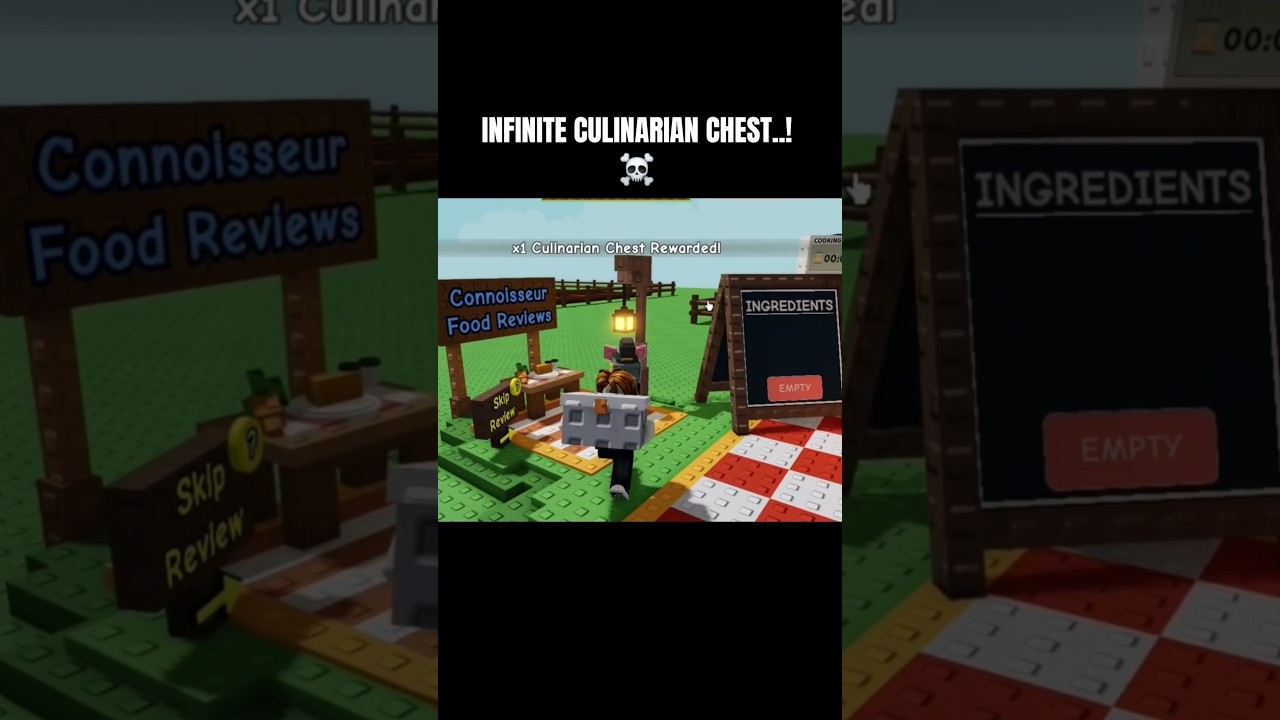 Infinite Culinarian Chest..! ☠️ + Kodama + Gorilla Chef Method 🤑 #growgarden #roblox