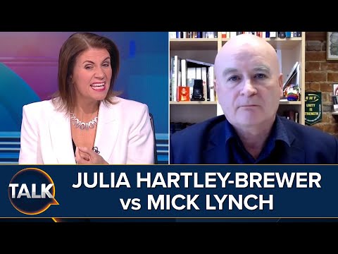 “People Are Fed Up” | Julia Hartley-Brewer vs Mick Lynch On Railway Privatisation