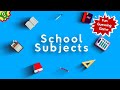 School Subjects Game | Fun Guessing Game for ESL Beginners