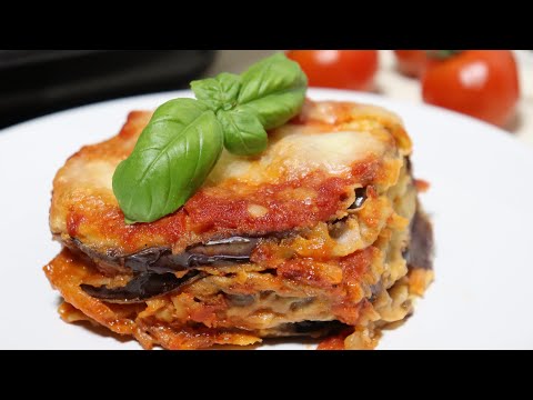EGGPLANT PARMIGIANA RECIPE | PARMIGIANA DI MELANZANE RECIPE | EGGPLANT PARMESAN RECIPE | EGGPLANT
