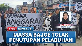 Buntut Demo di Pelabuhan Bajoe Kabupaten Bone, Lalu Lintas di Tanete Riattang Timur Macet Parah