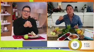 Alejandro Chaban en Despierta America: Cómo realizar un Detox Correctamente