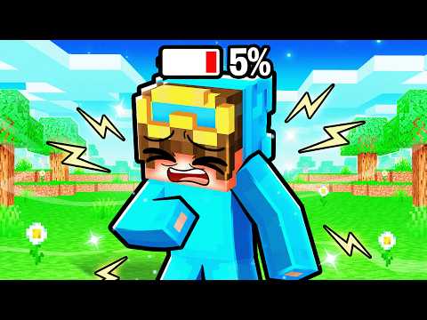 Nico is LOW BATTERY in Minecraft!