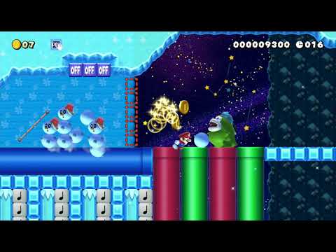Merry Christmas! 【20 Seconds】 by Pα𝛾toƞ - Super Mario Maker 2 - No Commentary 1bz
