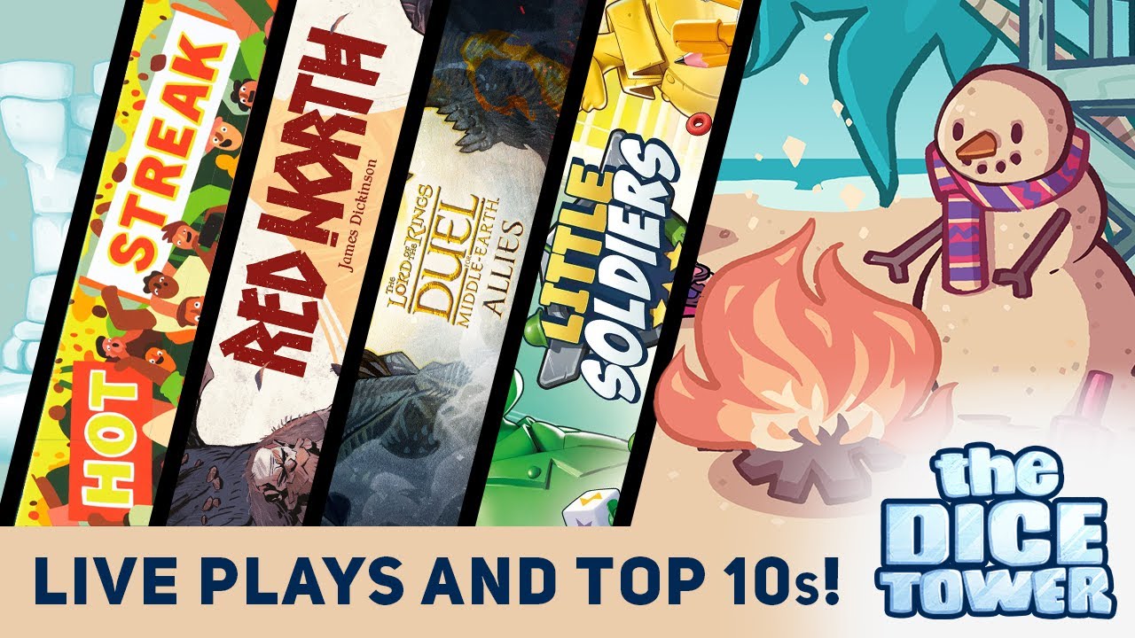 Winter Spectacular - Hot Streak, Red North, The Lord of the Rings: Duel, Little Soldiers & More!