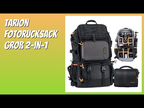 BEWERTUNG (2026): TARION Fotorucksack Groß 2-in-1. Infos