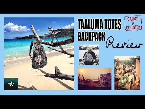 TAALUMA TOTES REVIEW | International Backpacks that Carry a Country