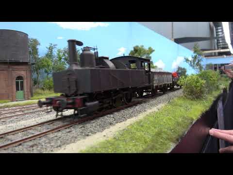 Circle du Zero, at "On traxs 2019" modeltrein expo, Spoorwegmuseum, Utrecht.