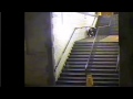 Drunken Man Falling Down Stairs