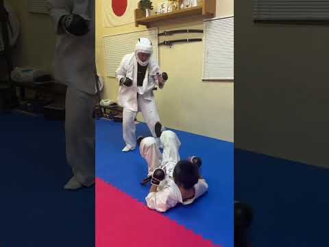 着衣ＭMAスパーリング #武道塾 #空手 #bjj
