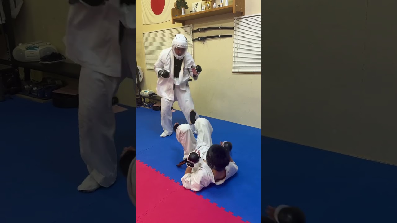 着衣ＭMAスパーリング #武道塾 #空手 #bjj