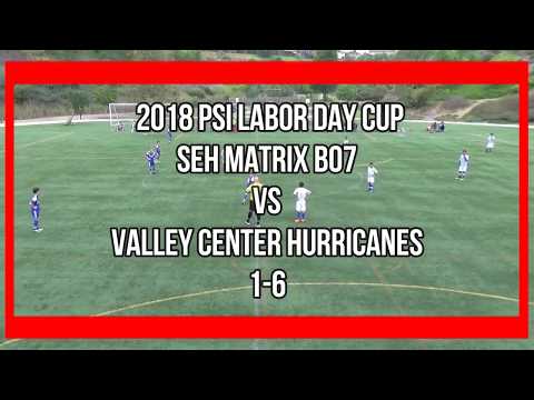 2018 PSI Labor Day Cup NC Matrix B07 vs VC Hurricanes Game #1