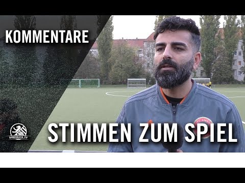 Die Stimmen zum Spiel | FC Amed Berlin - Steglitz GB (10. Spieltag, Kreisliga A, Staffel 1)