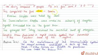 SOCIAL POLITICAL AND MILITARY ORGANISATION