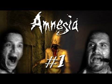 Horror - Amnesia: The Dark Descent mit Facecam #1 - Let's Play Amnesia German