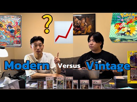 Modern vs Vintage Pokémon Cards — What’s Really Worth Holding?