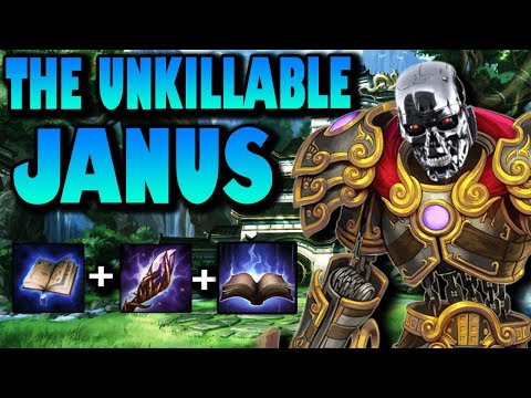 THE UNKILLABLE JANUS IS CRAZY! SO MUCH HEALTH/MANA! - Masters Ranked Duel - SMITE