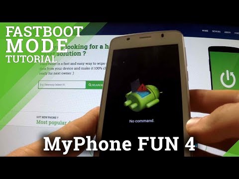 Fastboot Mode myPhone FUN 4 - how to enter hidden mode