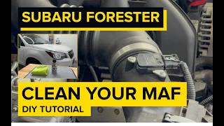 How to Clean the MAF Sensor on a 2014–2018 Subaru Forester (DIY Guide)