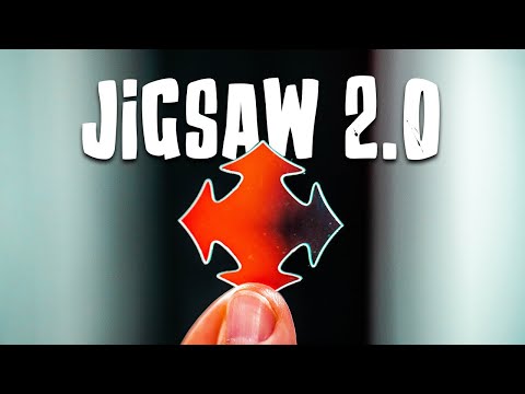 Solving The IRIDESCENT Jigsaw Puzzle!! (See-Through)