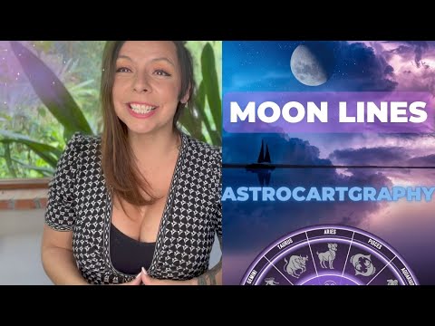 Moon Lines:  Astrocartography