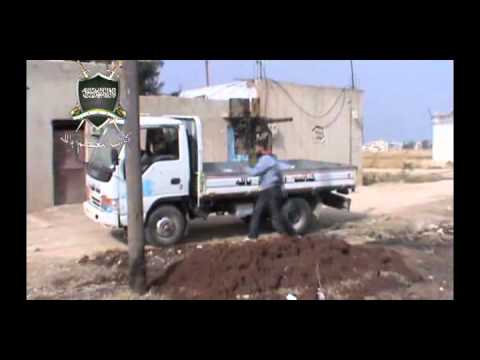 استهداف مقرات النظام على جبهة ام شرشوح من قبل كتائب المعتصم بالله في ريف حمص الشمالي