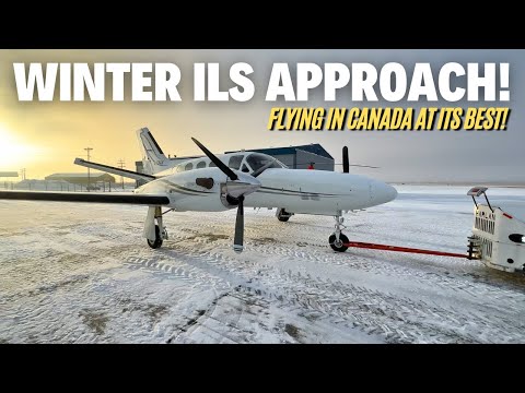 ILS Approach... Canadian Style! | Full IFR Approach and Landing Pilot Vlog
